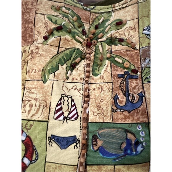 Ann Ormsby Canvas Cruise Tote Bag - Picture 2 of 7